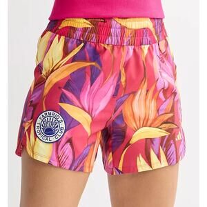 FARM RIO x ADIDAS Training Pink Pacer Shorts Size Small